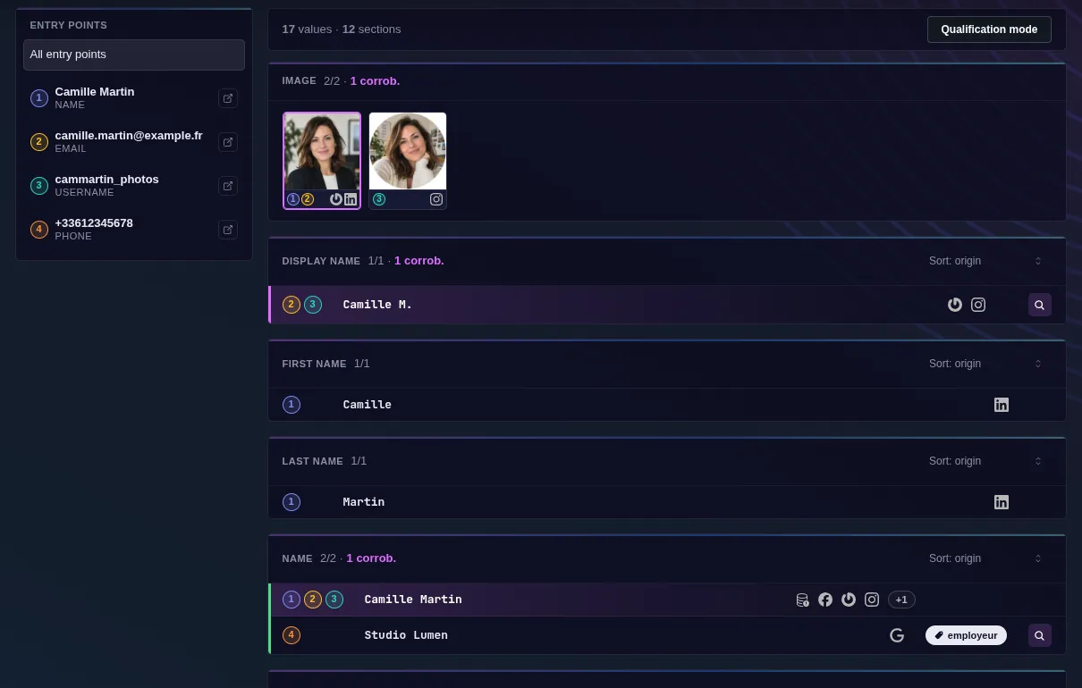 Predicta Search case preview