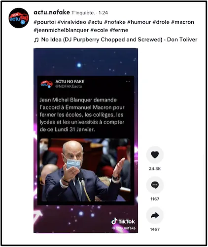TikTok and disinformation, a perfect match
